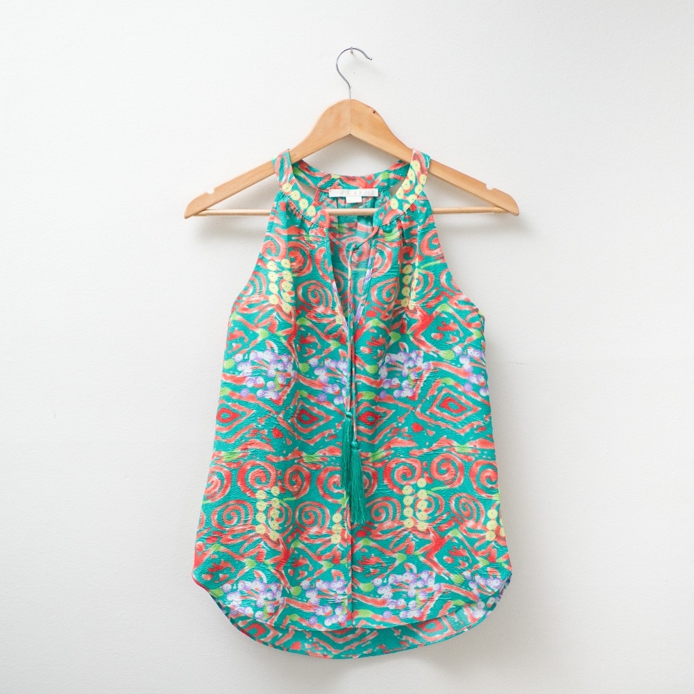 Cooper & Ella Layla Tassel Blouse